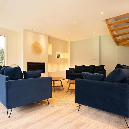 Ferienhaus Large Charming Norman House With Pool Saint-Ouen-de-Thouberville